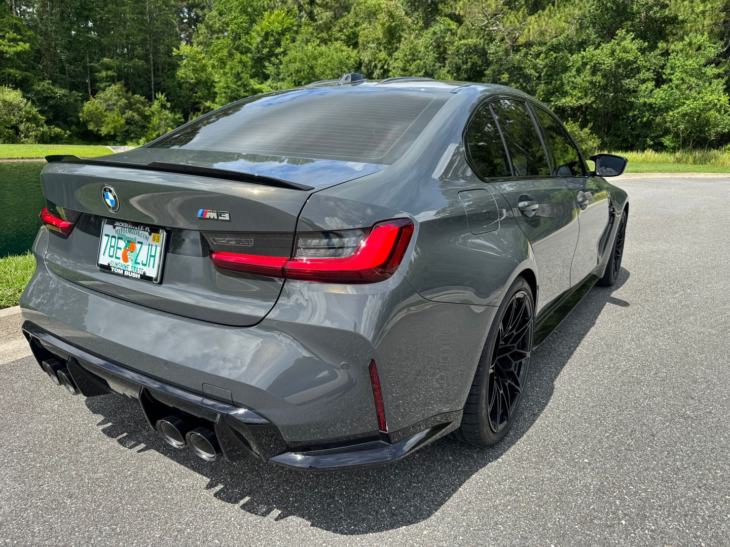2025 Bmw M3 individual 195 miles NEW condition!  image 2